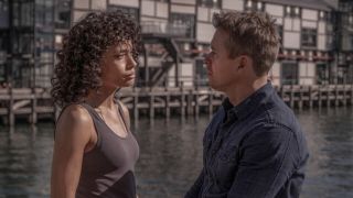 Olivia Swann and Todd Lasance in NCIS: Sydney Season 1 finale
