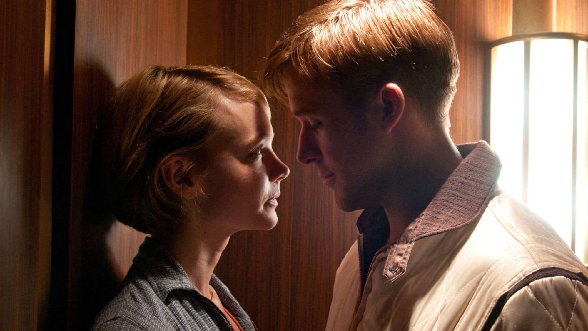 (L-R) Carey Mulligan as Irene Gabriel and Ryan Gosling as "The Driver" in "Drive"