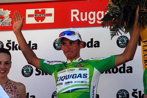 Roman Kreuziger will take the points jersey into the second stage.