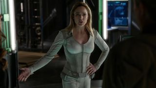 Caity Lotz as White Canary/Sara Lance in DC's Legends of Tomorrow