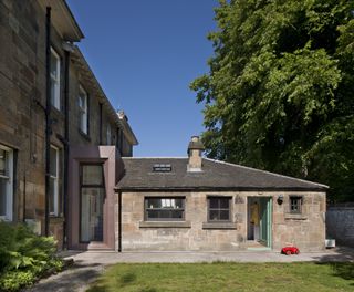 a small extension to a traditional home