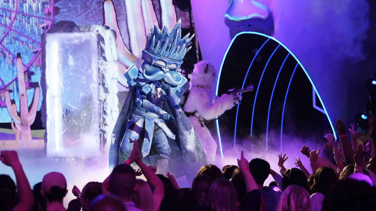 Ice King performs on The Masked Singer season 12