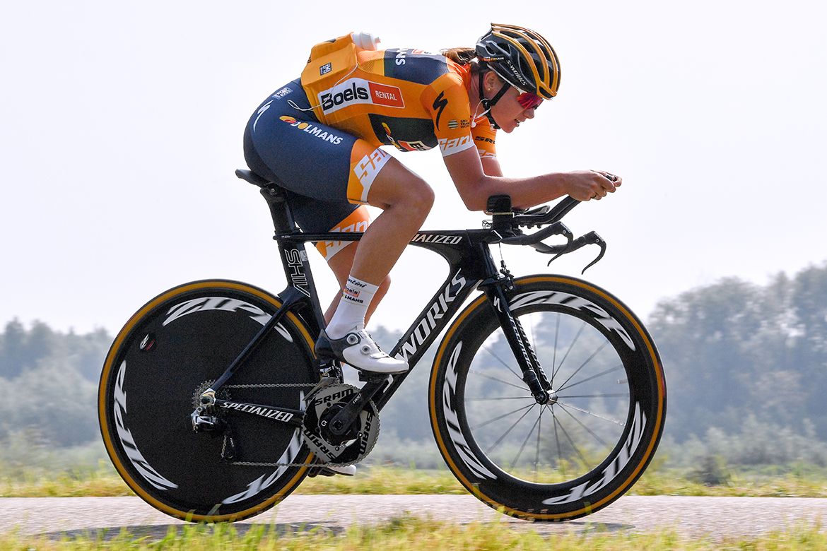 Chantal Blaak at the Boels Ladies Tour