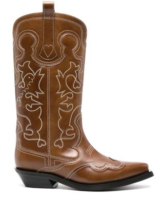 50mm Mid-Calf Western Boots