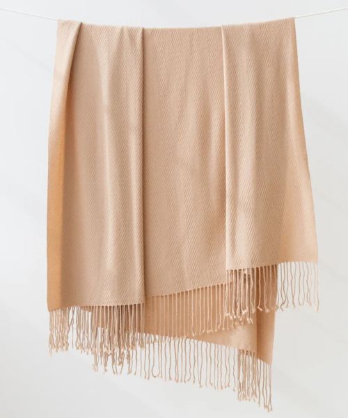 Luxury Natural Throw Blanket
