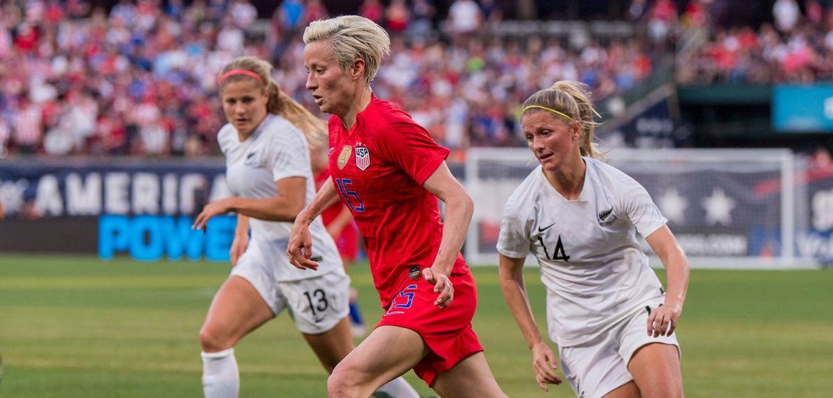 The US women&#039;s team in the Olympics