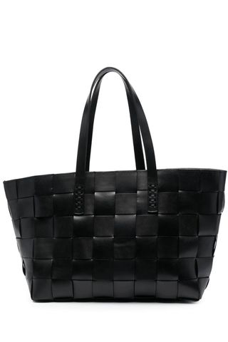 DRAGON DIFFUSION woven leather tote bag 