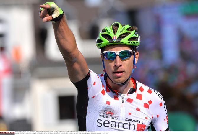 Peter Sagan (Cannondale) wins stage 3 in the Tour de Suisse