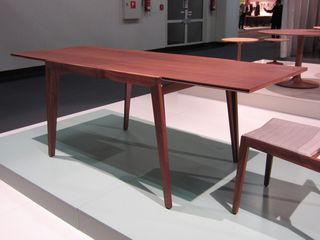 Dining table and chair by German company Zeitraum