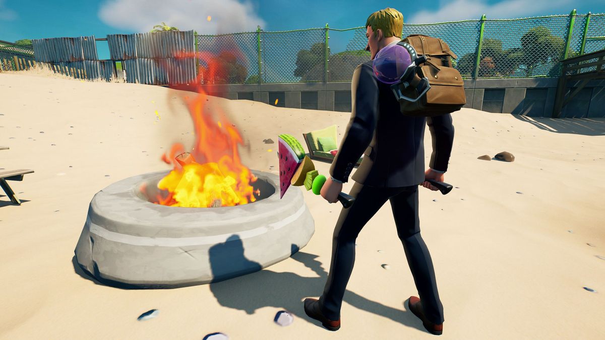 What Can You Get From Fortnite Campfire Fortnite Campfires Locations Gamesradar