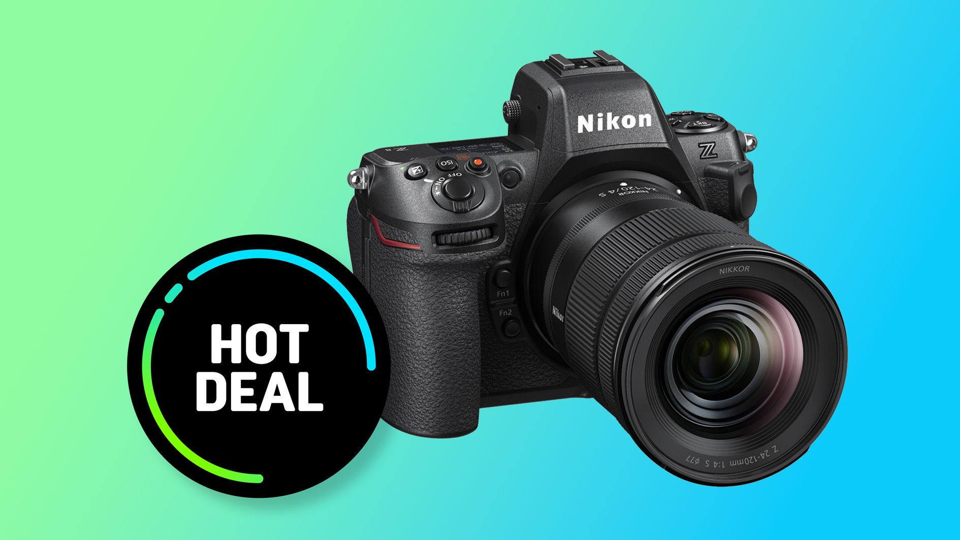 300 off the Nikon Z8 with 24120mm lens for Cyber Monday Digital