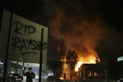 Atlanta protests.