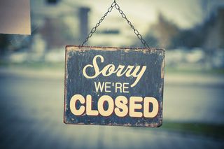 closed, shutdown