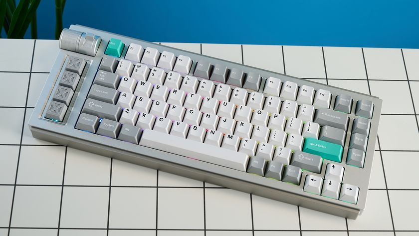 Photograph of the Lemokey L1 keyboard