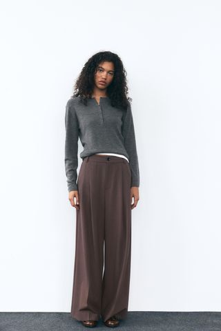 Double Pleat Pants