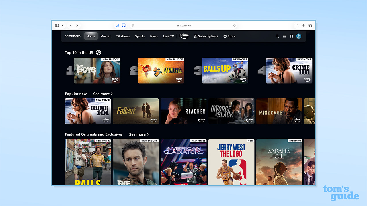تصویری از Dausos در حال رفع انسداد آمازون پرایم ویدیوی ایالات متحده