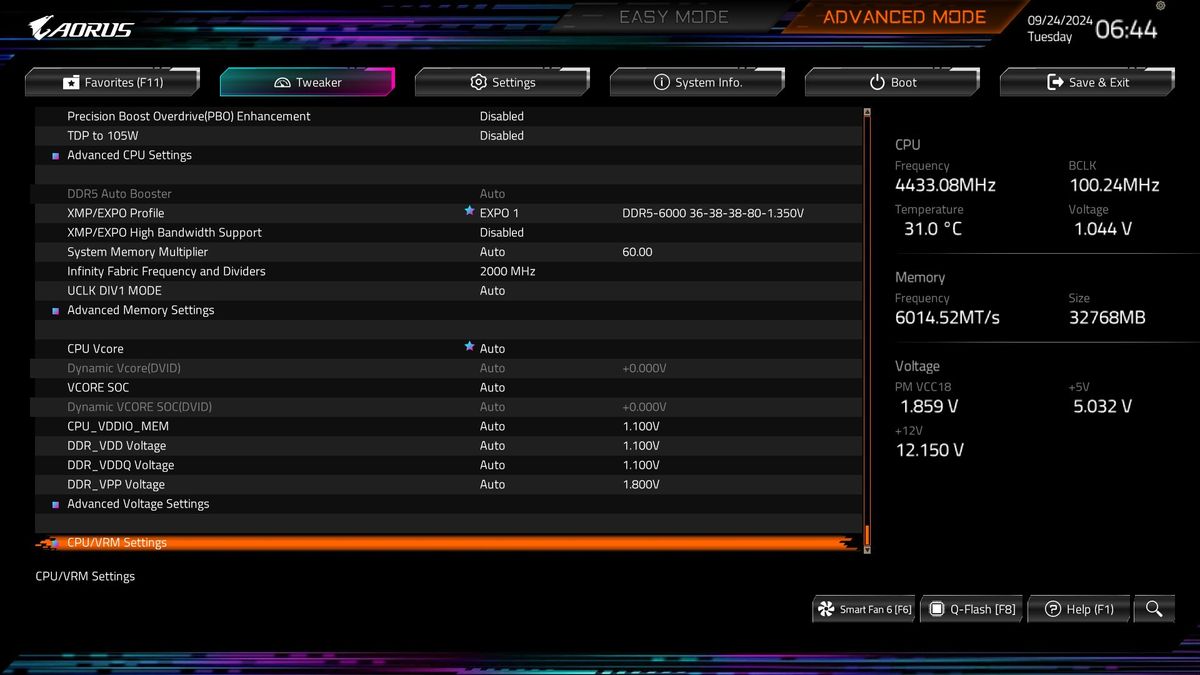 Gigabyte X870E Aorus Master