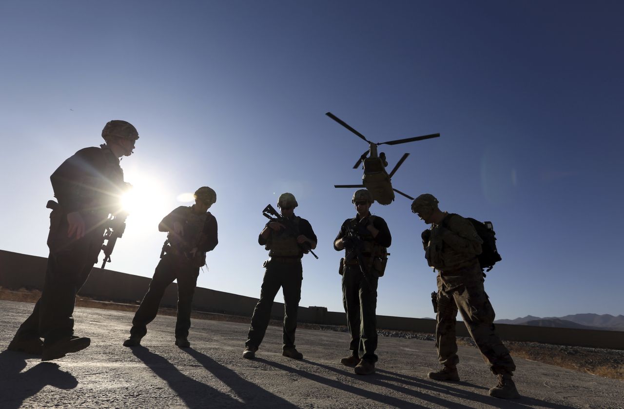 U.S. soldiers in Afghanistan.