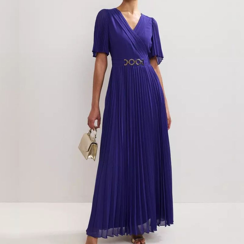 Phase Eight, purple maxi dress
