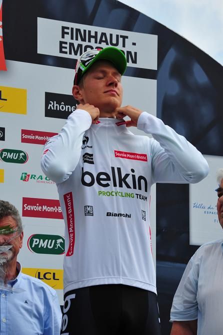 Wilco Kelderman (Belkin) is the young rider category leader