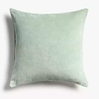 John Lewis sage green cushion
