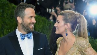 new york, ny may 01 ryan reynolds l and blake lively attend the "rei kawakubocomme des garcons art of the in between" costume institute gala at metropolitan museum of art on may 1, 2017 in new york city photo by dia dipasupilgetty images for entertainment weekly