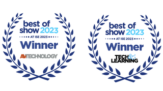 Winners of the Best of Show at Integrated Systems Europe 2023 for AV Technology and Tech & Learning announced.