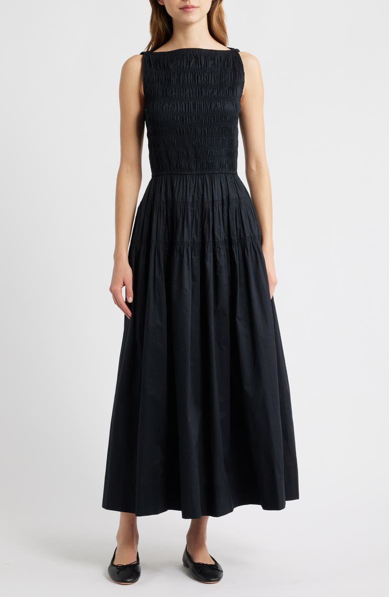 Melie Boat Neck Dress