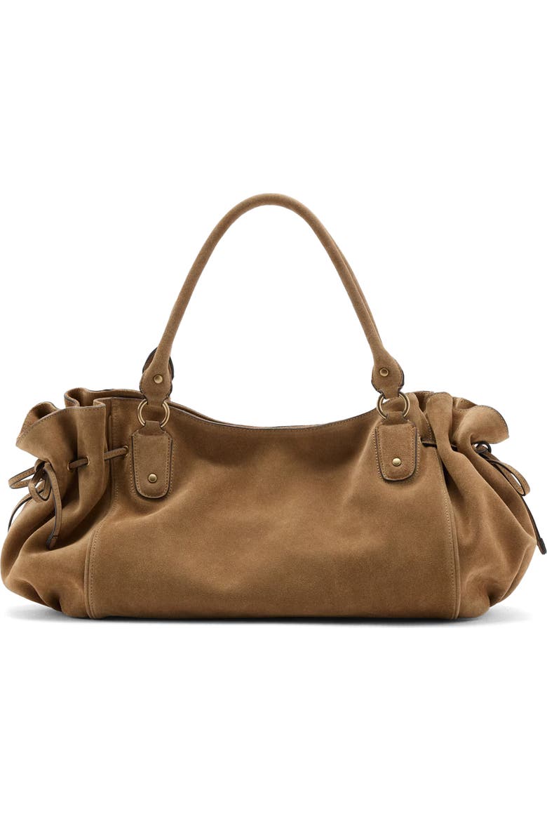 Suede Shoulder Bag