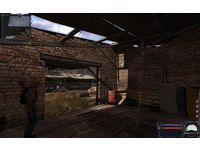 During the day, the dilapidated buildings are flooded with light.