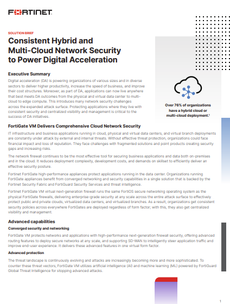 Consistent Hybrid and Multi-Cloud Network Security to Power Digital Acceleration