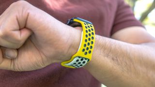 JTaoBand Sport iWatch Bands on Apple Watch.