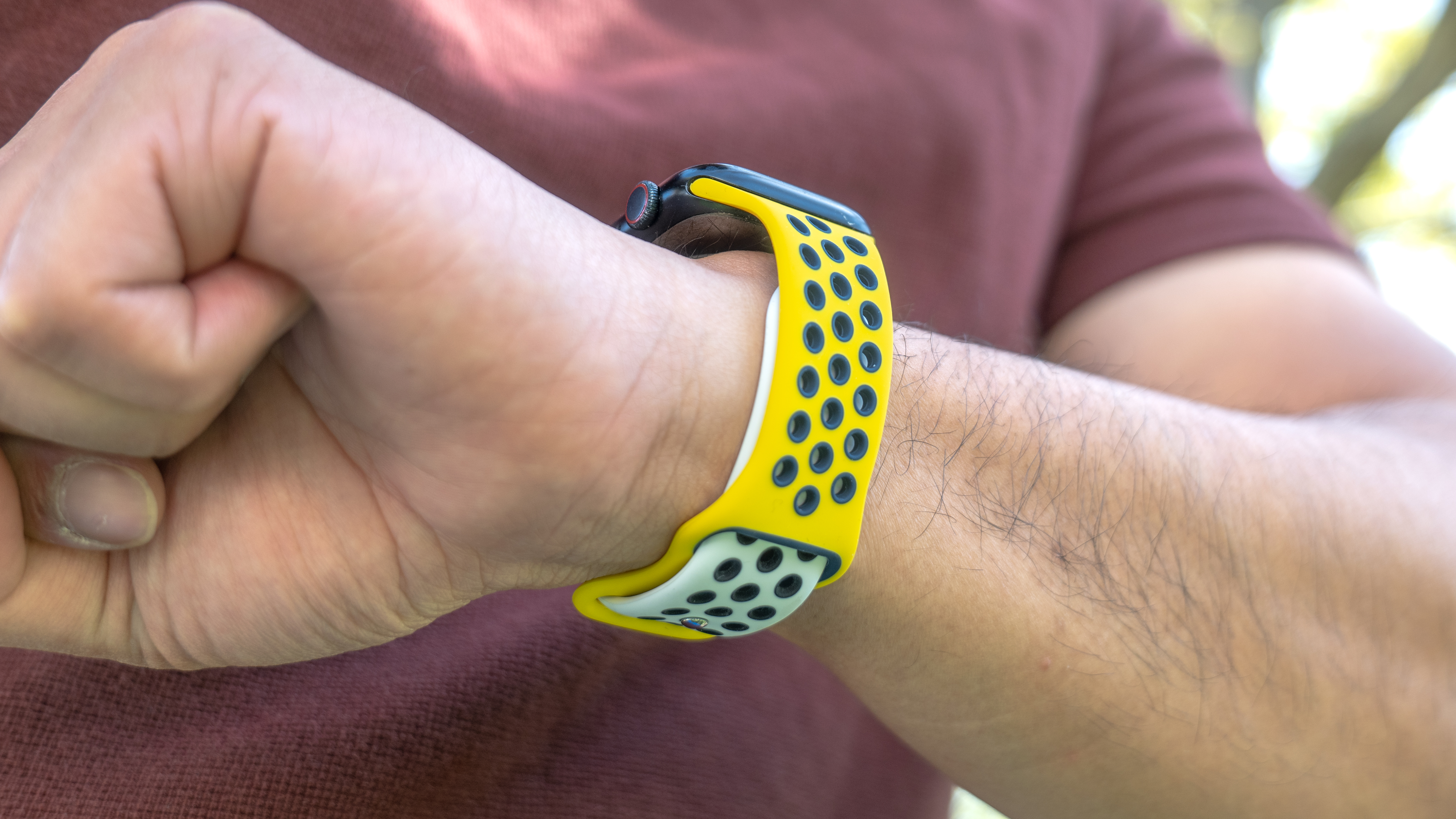 JTaoBand Sport iWatch Bands on Apple Watch.