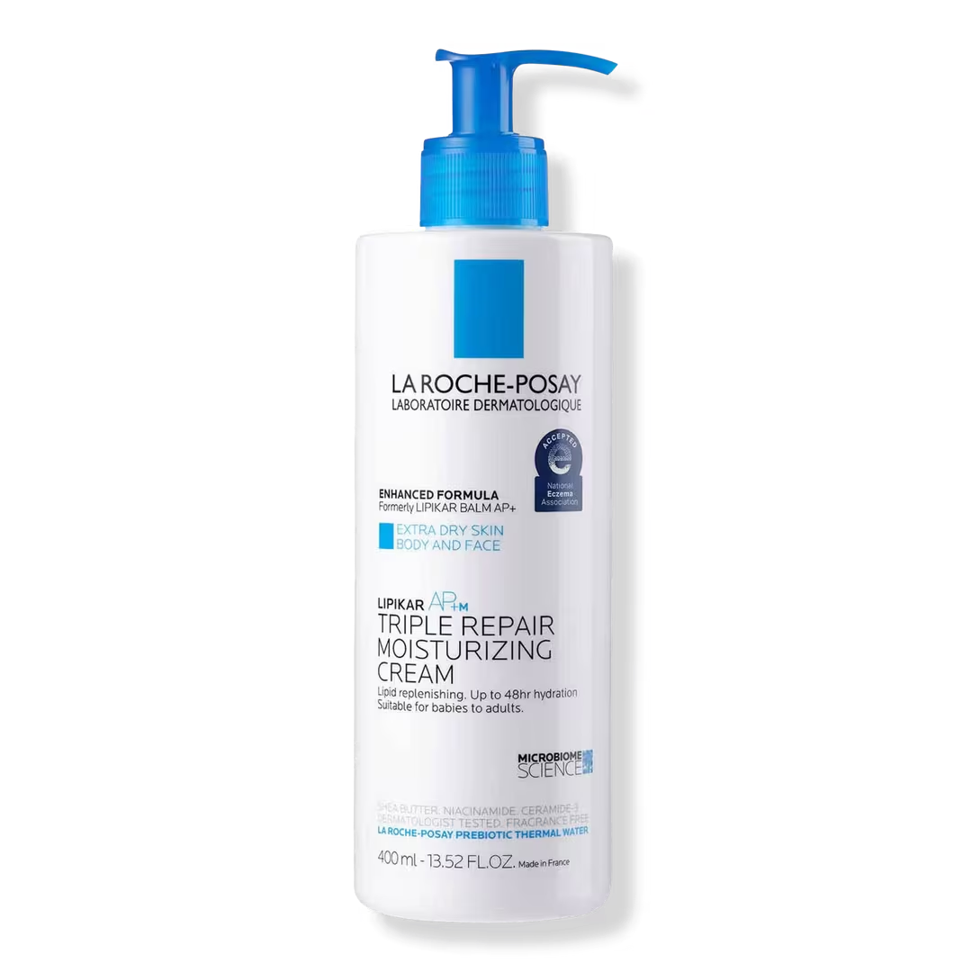 Lipikar Ap+m Triple Repair Body Moisturizing Cream for Dry Skin - 13.5 Oz