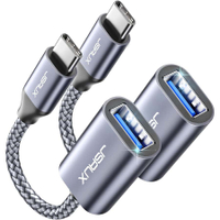 JSAUX USB-C to USB-A 3.0 Adapter [2-Pack]