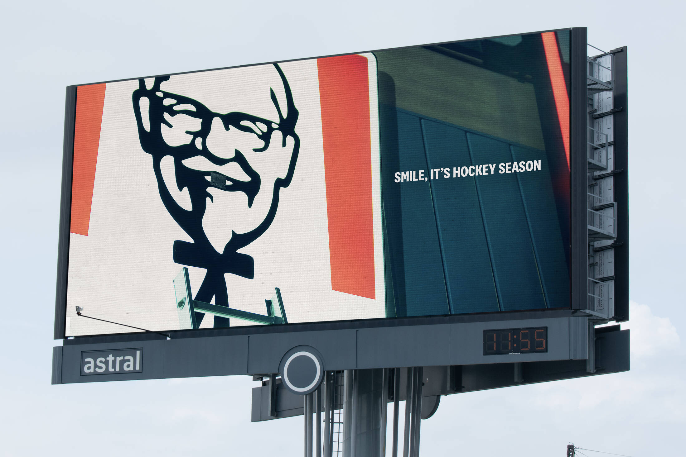 KFC Canada hockey campaign