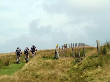 Riders on day 1 of the 2010 TransWales
