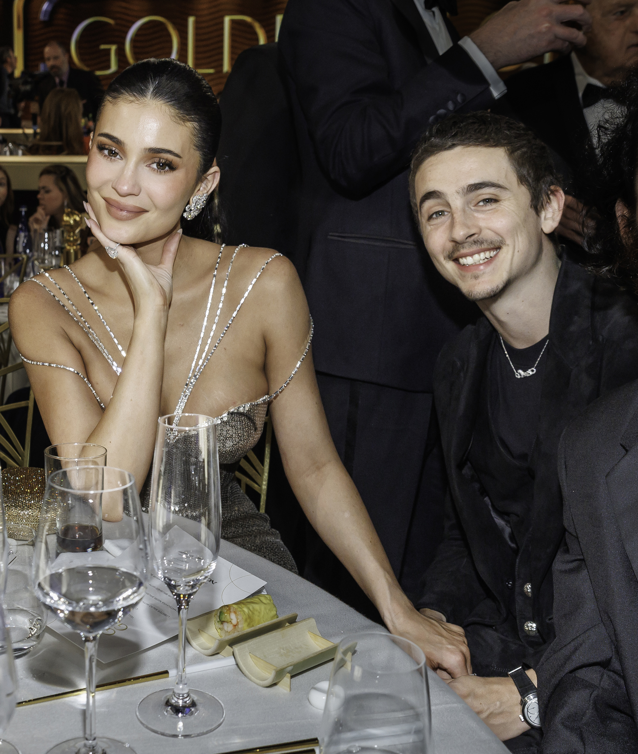Kylie Jenner and Timoth&amp;eacute;e Chalamet attended the 2026 Golden Globes together