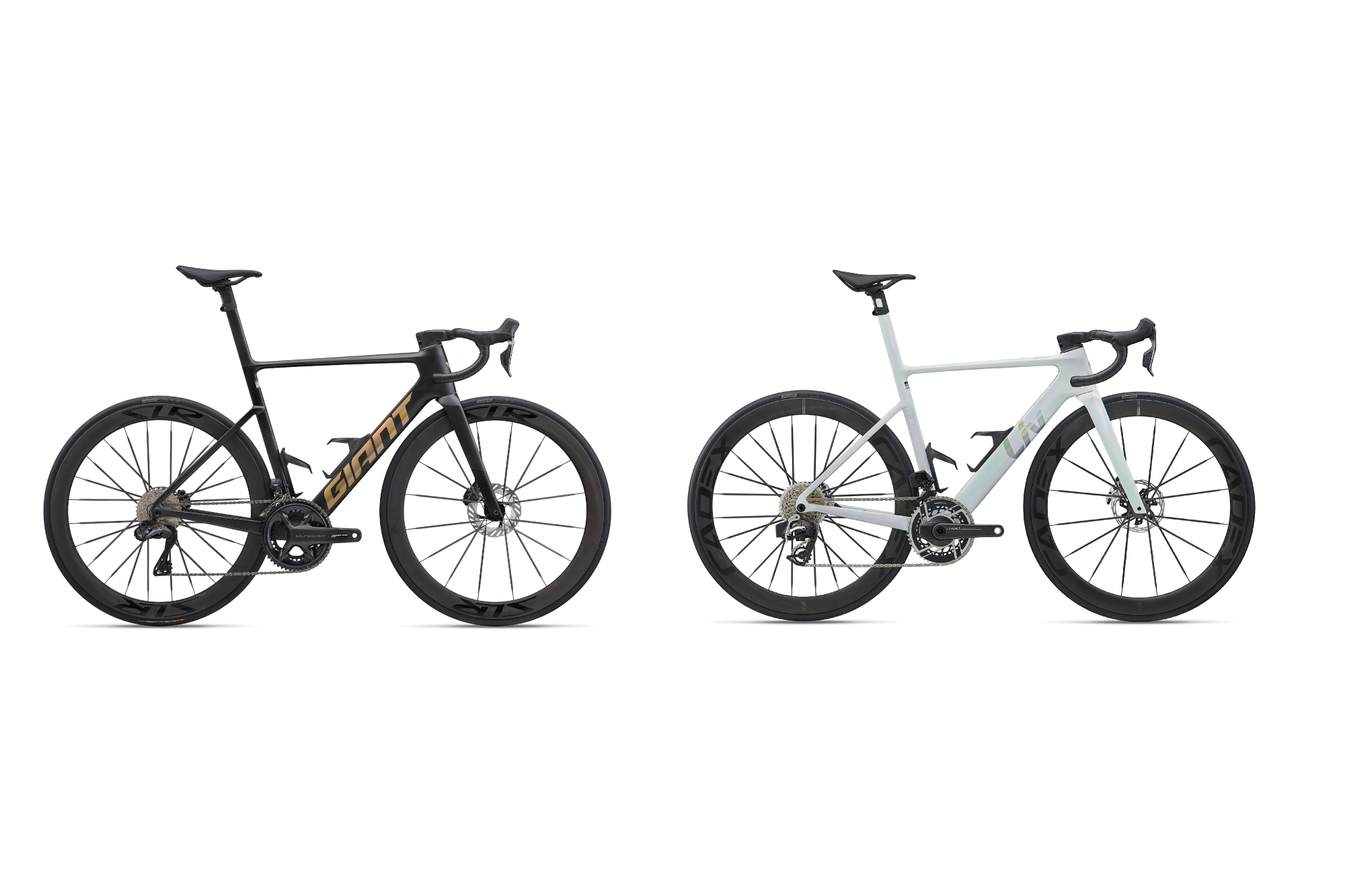 The Giant propel next to the Liv EnviLiv