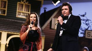 JUNE CARTER CASH and JOHNNY CASH in the Show: 'Freddy Quinn and his friends'