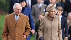 King Charles and Camilla on a Christmas Day walk at Sandringham