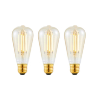 Set of 3 Marsden 5W ST58 ES LED Dimmable Bulbs: £12 at Dunelm