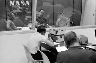 Apollo 11 Crew Post-Flight Debrieing