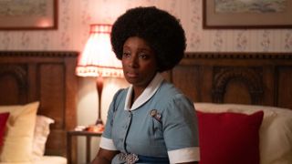 Joyce Highland (RENEE BAILEY) in Call the Midwife season 14 episode 6