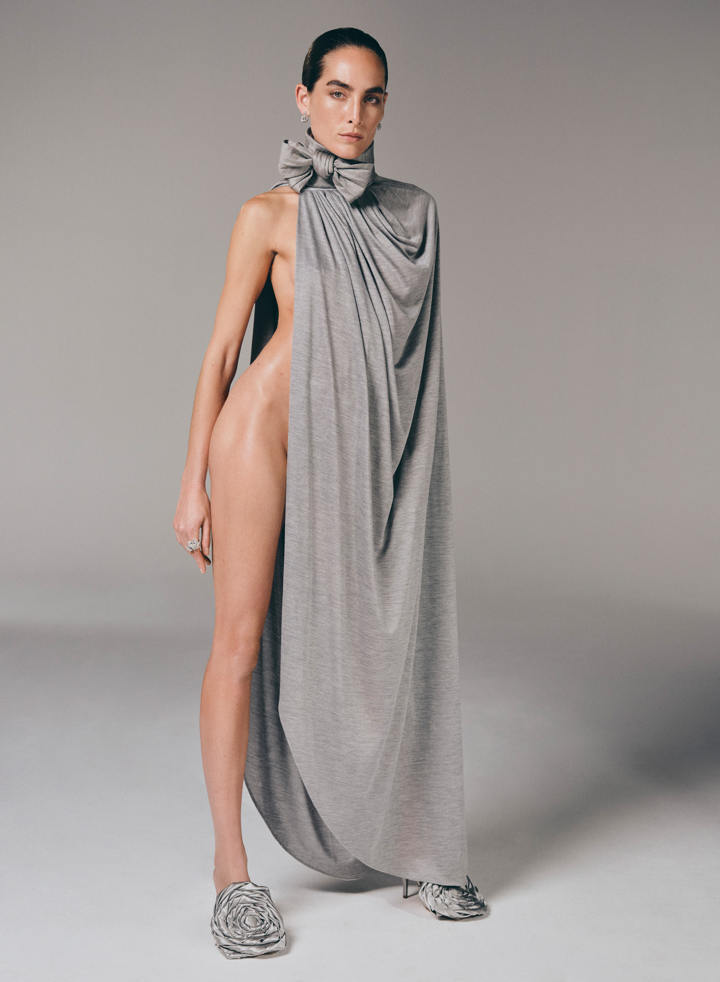 Dior SS26 Jonathan Anderson Dior Accessories on nude female model