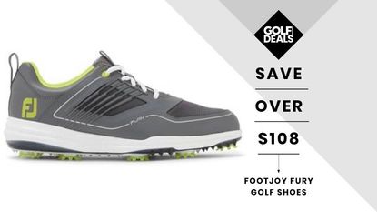 FootJoy Fury pictured in a deal montage