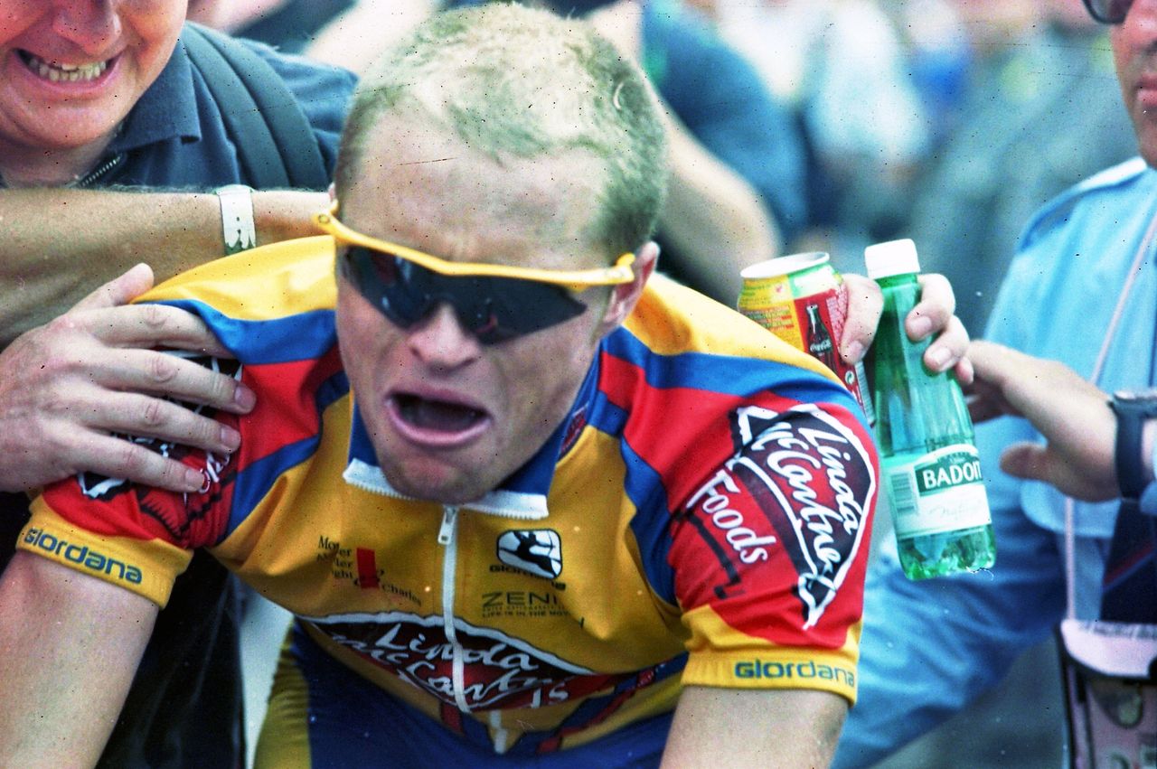 2000 Giro dItalia tappa 07 Vasto Teramo Linda Mc Cartney Mc Kenzie David Teramo