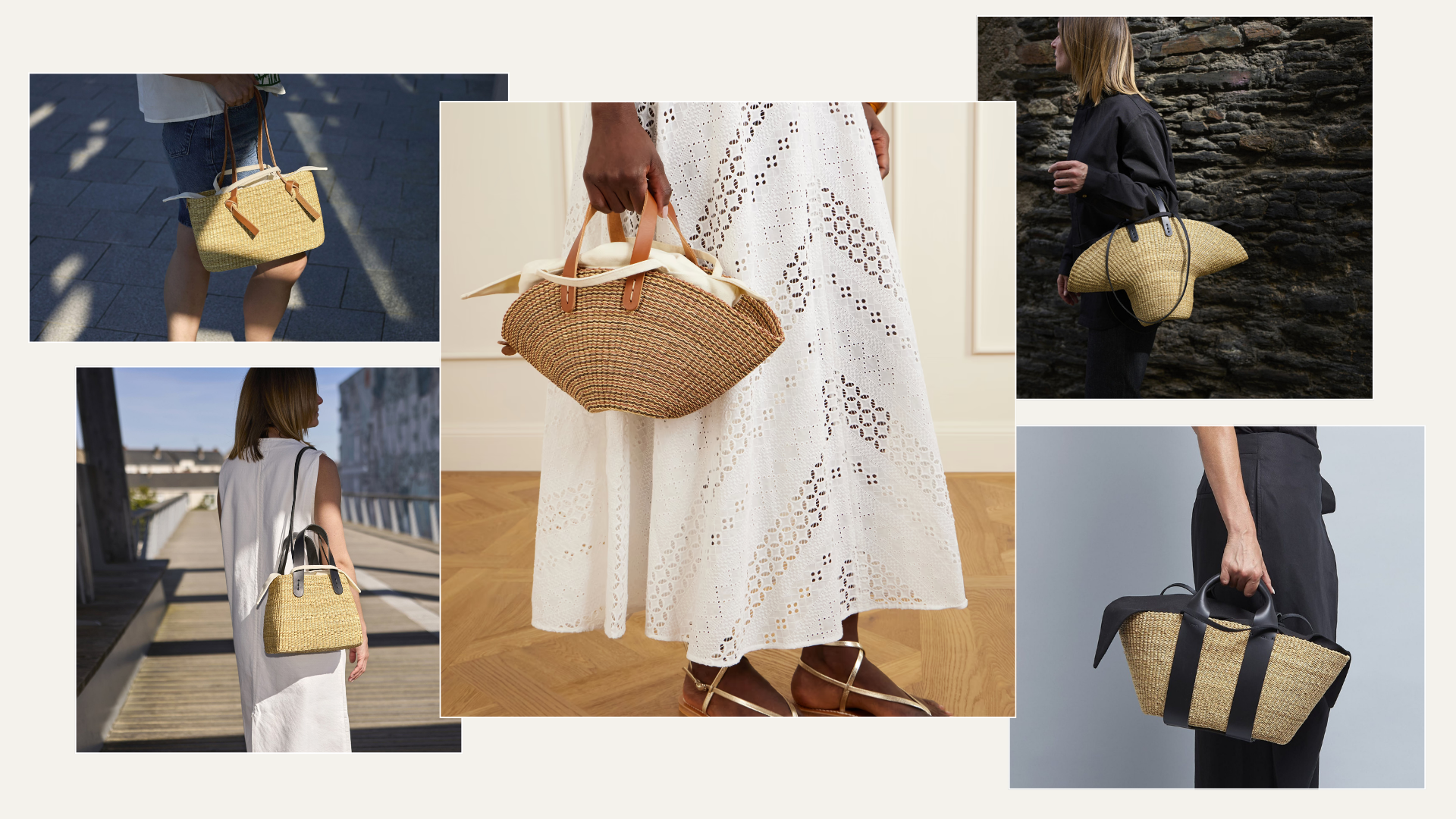 Five summer MUU&Ntilde; basket bags