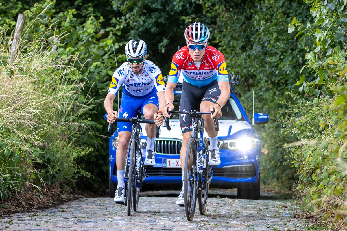Julian Alaphilippe leads Deceuninck-QuickStep on a recon of Tour of Flanders 2020