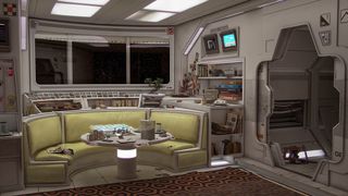 Maya 2024 review; a sci-fi interior